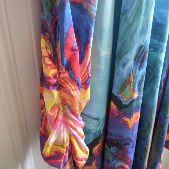 Technicolor long sleeve duster - Picture 2 of 3